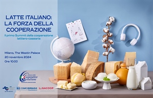 Settore lattiero-caseario – evento “Latte italiano: la forza della cooperazione”, Milano – 20 novembre 2024.